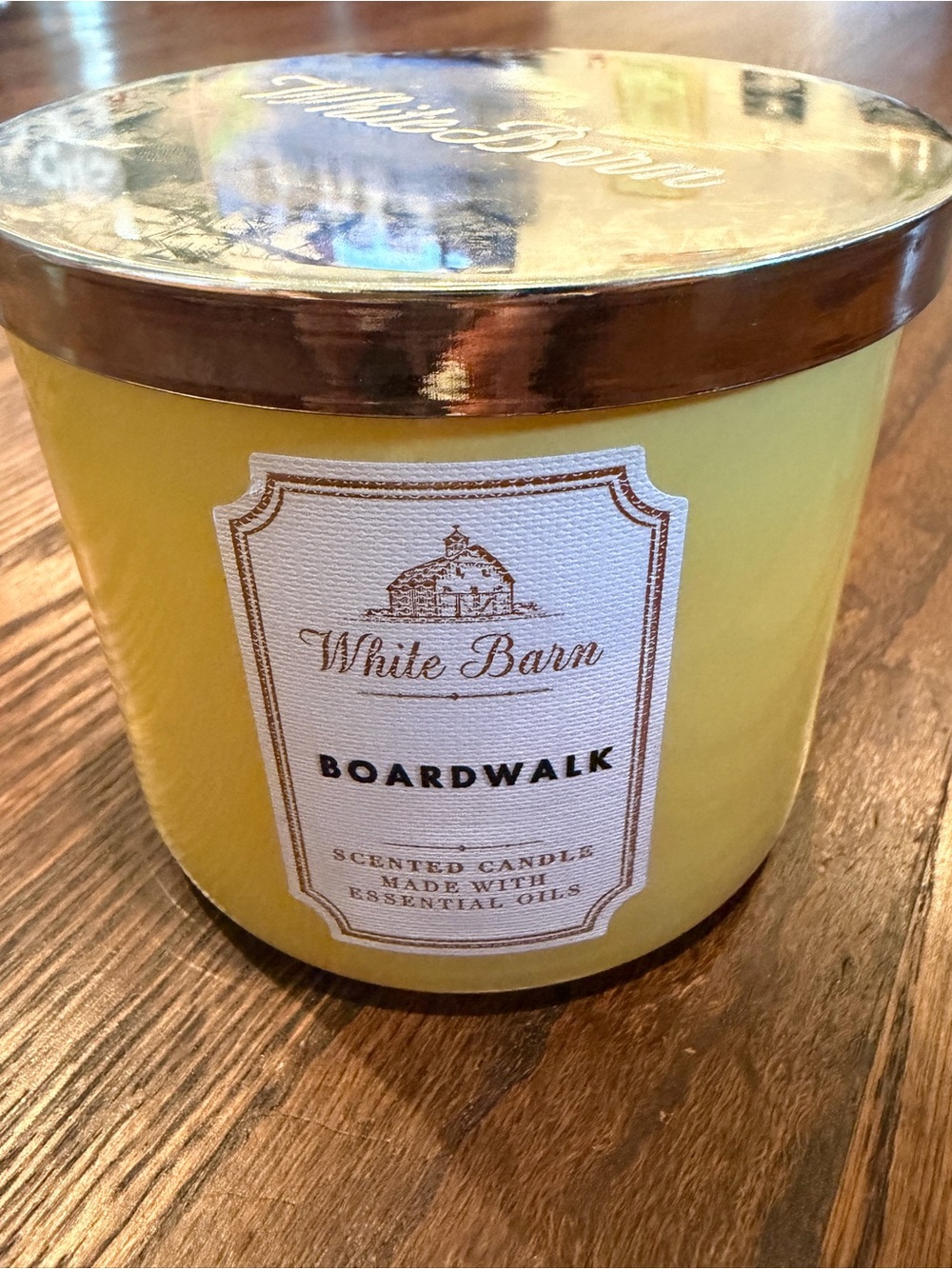 White Barn Boardwalk Scented Candle